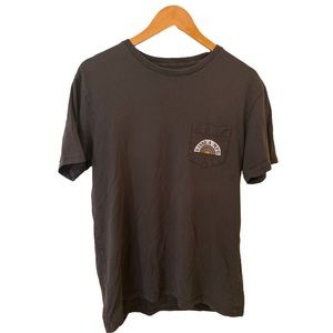 Vissla MFG Hand Made Stoke Brown Front Pocket T-shirt